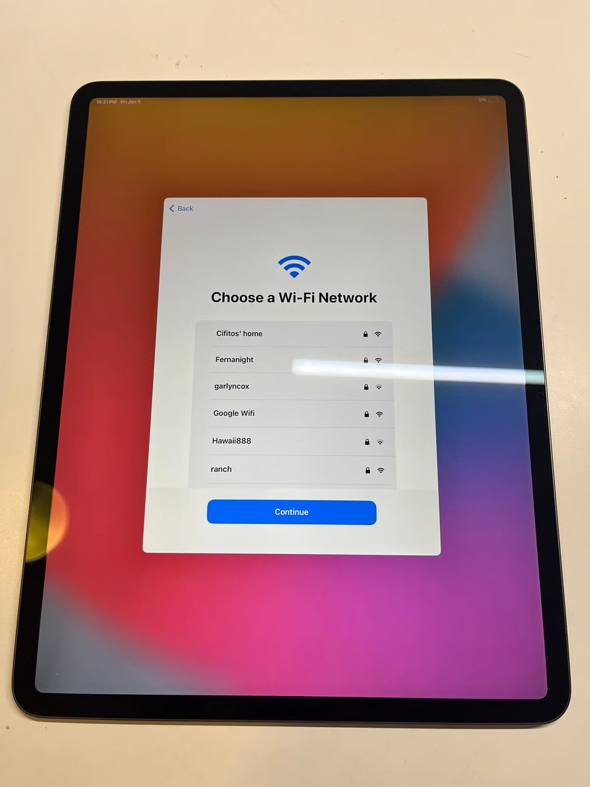 iPad pro 12.9 128gb wifi MDM BYPASSED 6J33