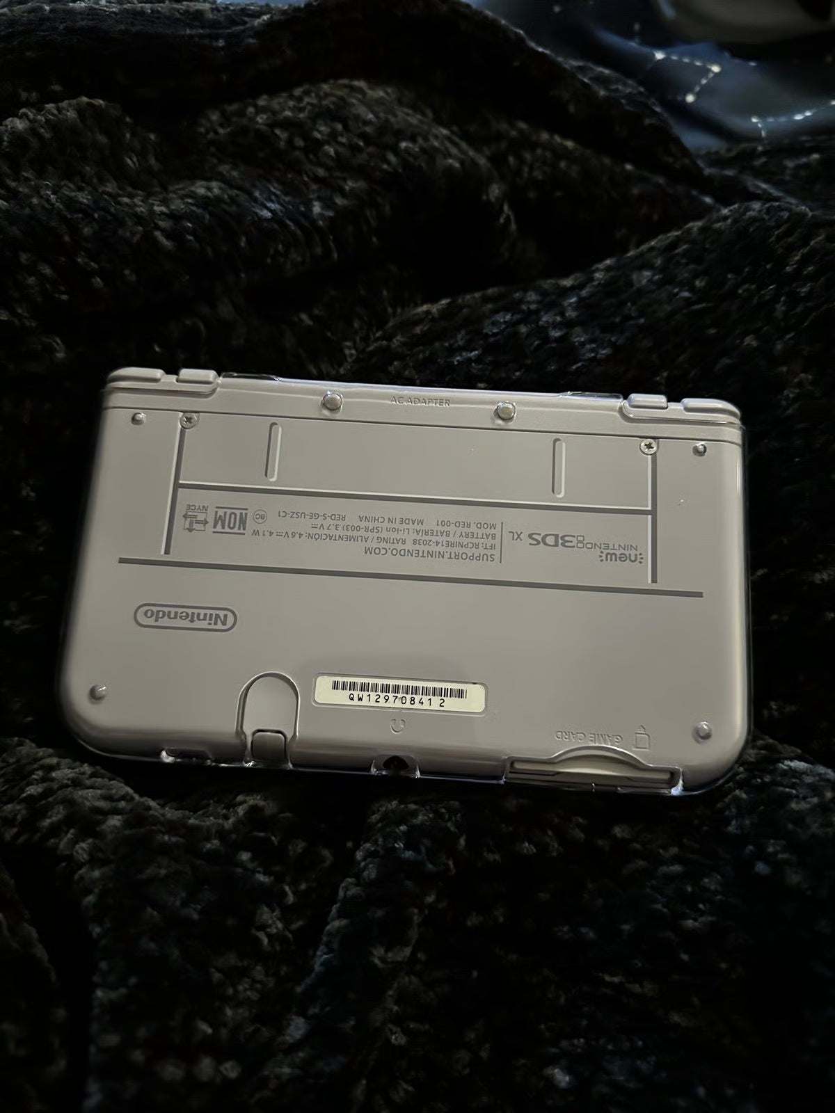 鈥淣ew鈥?Nintendo 3DS XL SNES Edition W/ Charging Cord Excellent Condition Mint