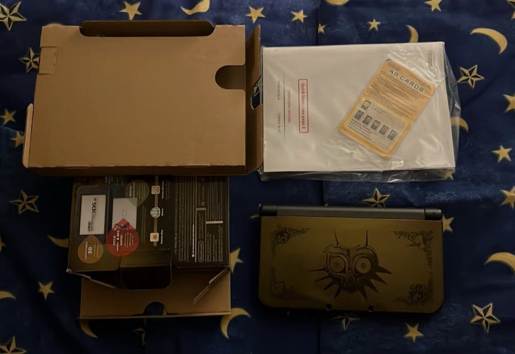 Majora鈥檚 Mask 3DS XL Legend of Zelda Limited Edition Box AND Case NINTENDO