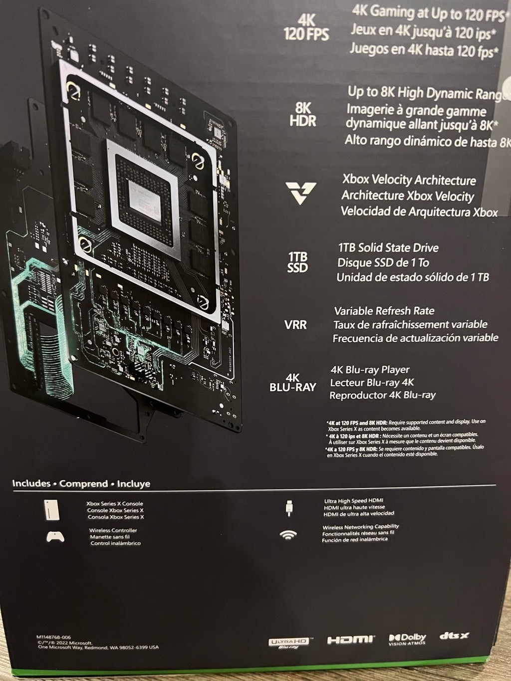 Microsoft Xbox Series X Black 1 TB Console 8Y32