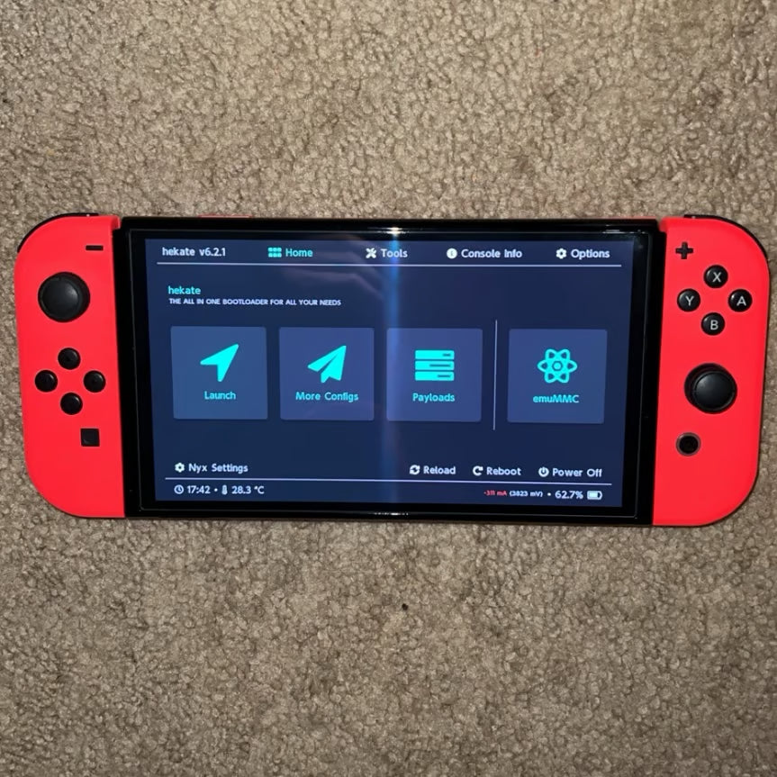 Nintendo Switch OLED Mario Edition + Games *NEXT DAY SHIP* 9W25