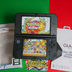 DUAL IPS New Nintendo 3DS XL in Lime Green W/ 32GB, charger, stylus & 60+ games