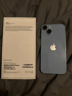 iPhone 14 Blue 128 GB Unlocked 6O86