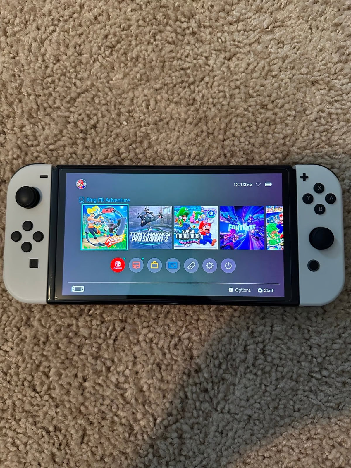Nintendo switch oled console 8C17