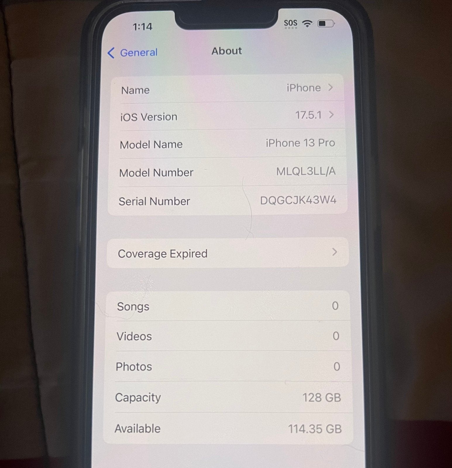 Apple iPhone 13 Pro 128 GB in Sierra Blue for AT&T 9A33