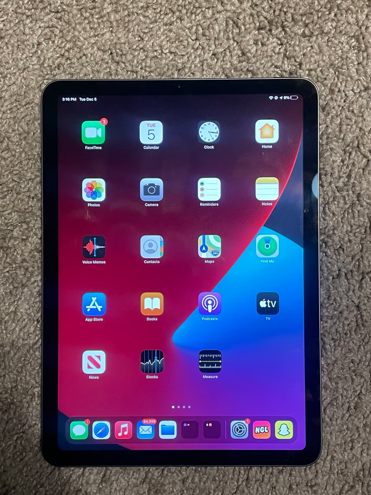 Apple iPad Air 4th Generation 256 GB 9H79