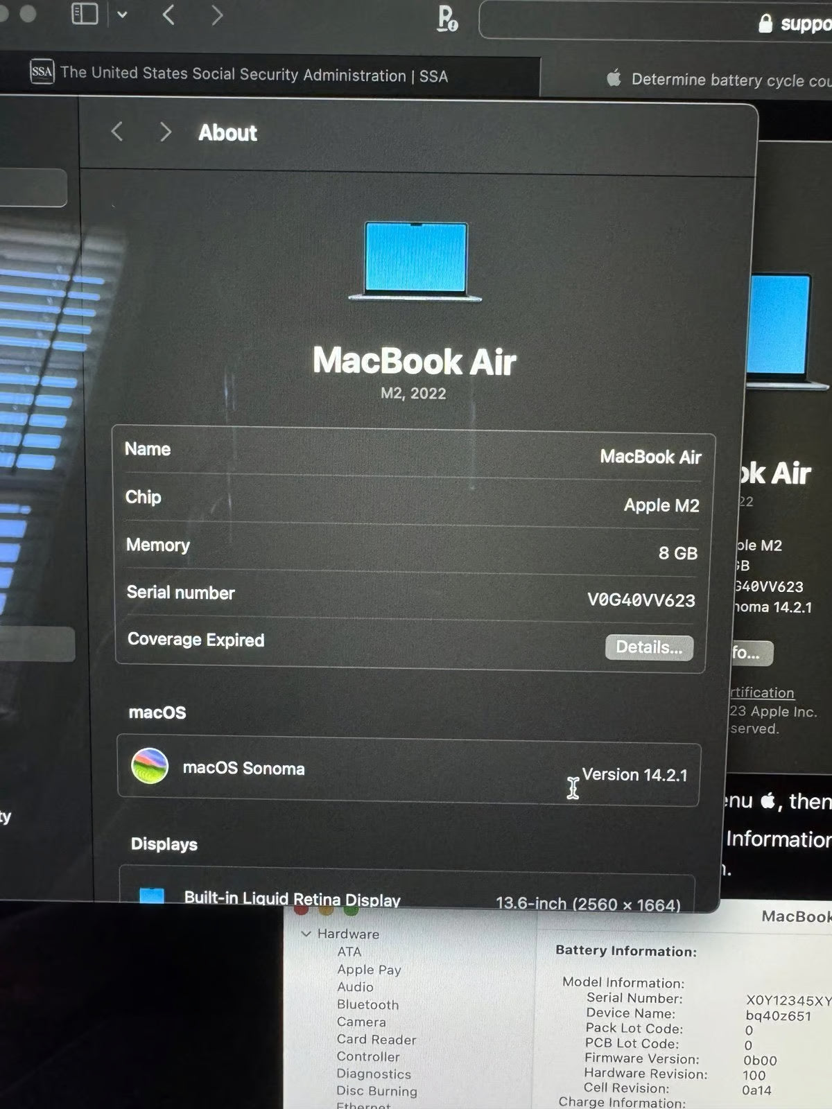 Apple MacBook Air with M2 chip 13鈥?7V69