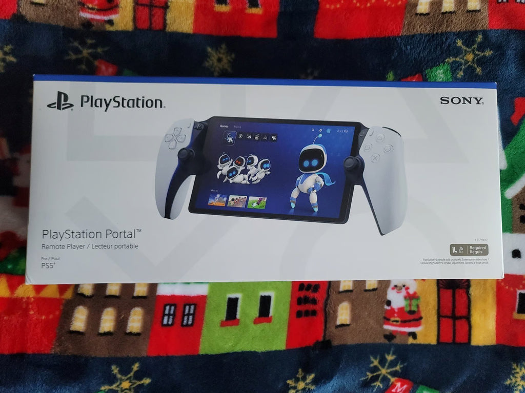 PlayStation Portal with Spigen Screen Protector and Orzly Carry Case 9F95