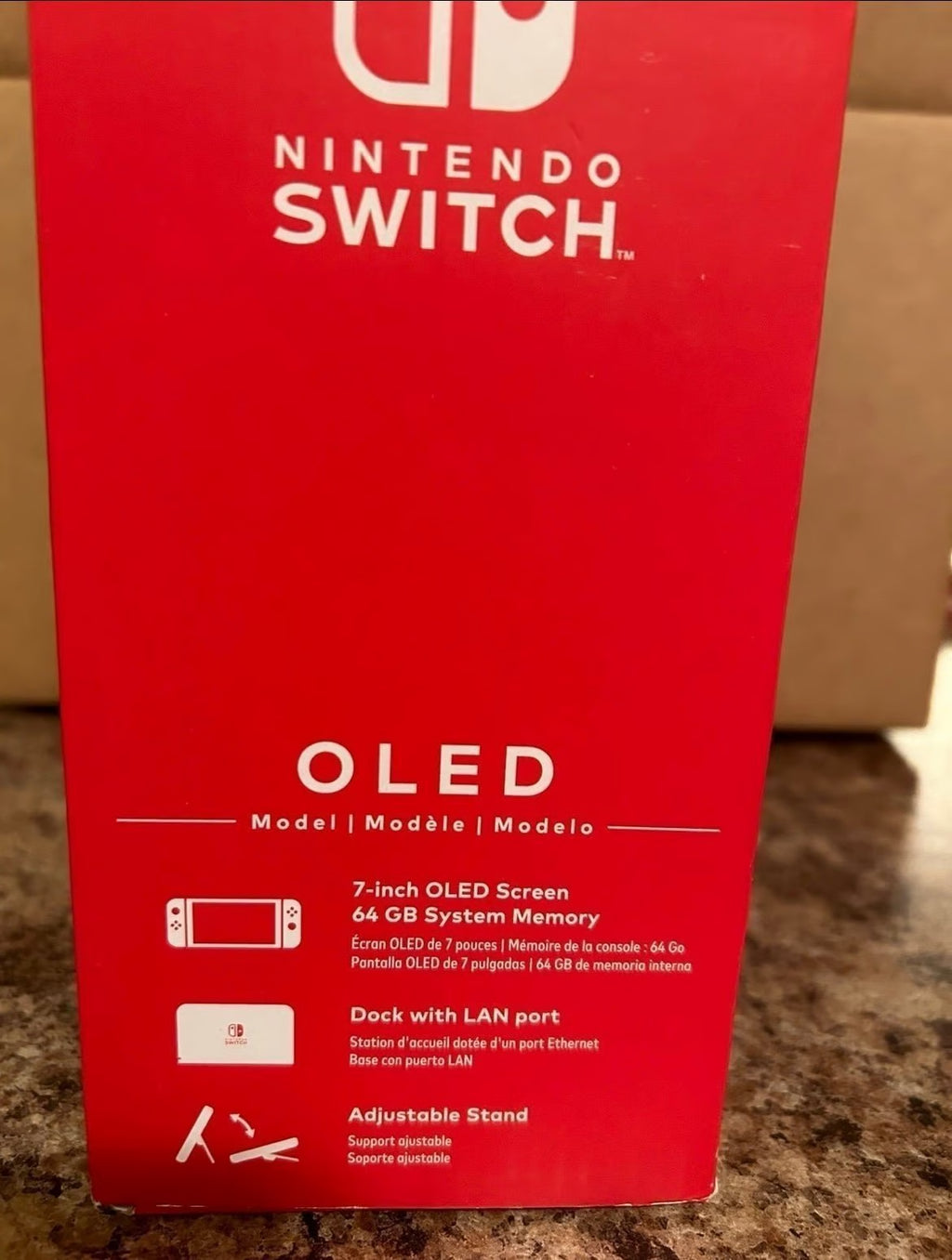 Nintendo Switch OLED Red & Blue 6O62