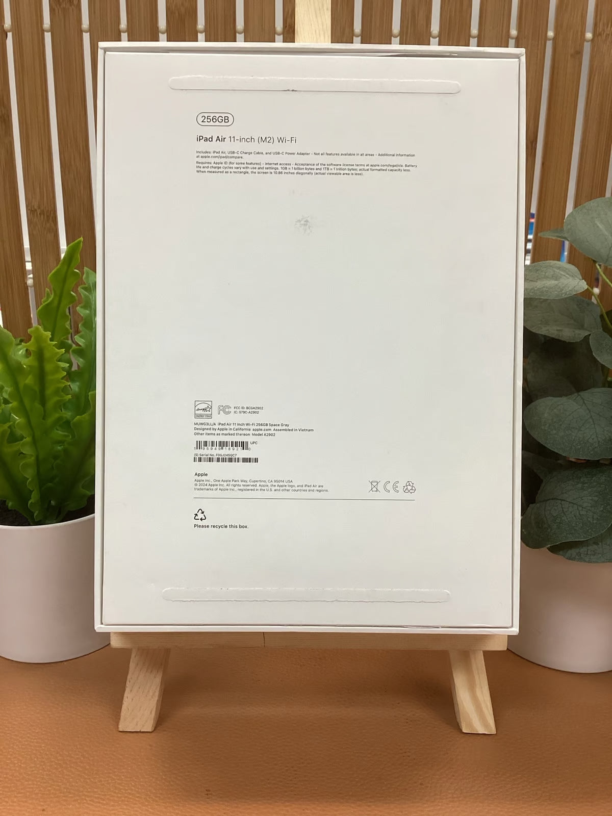 iPad Air 11 Inch 256GB WiFi in Space Gray 1F67