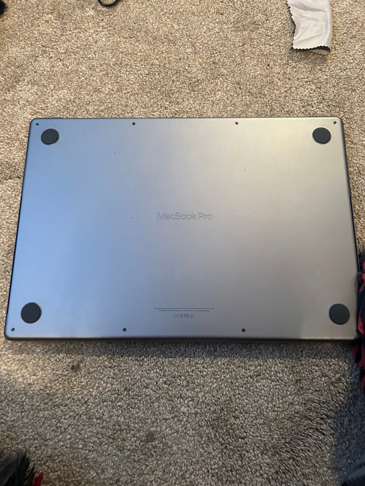 MacBook Pro 16 in 2021 7D88