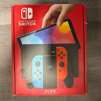 Nintendo Switch - OLED Model with Neon Red & Neon Blue Joy-Con 8Q93