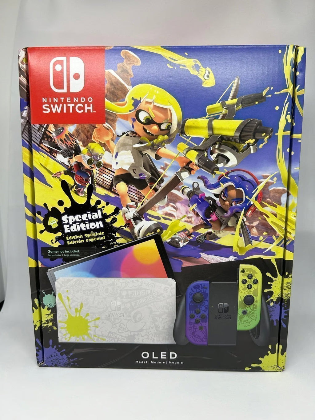 Nintendo Switch OLED Splatoon 3 Special Edition 8F93