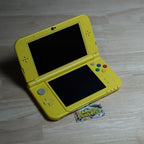 New Nintendo 3DS XL Pikachu Edition with 32GB SD, Charger, Stylus & 70+ Games