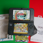 DUAL IPS New Nintendo 3DS XL in Lime Green W/ 32GB, charger, stylus & 60+ games