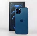 Apple iPhone 12 Pro 256GB Pacific Blue - UNLOCKED - Battery Replaced in 2023 3A79