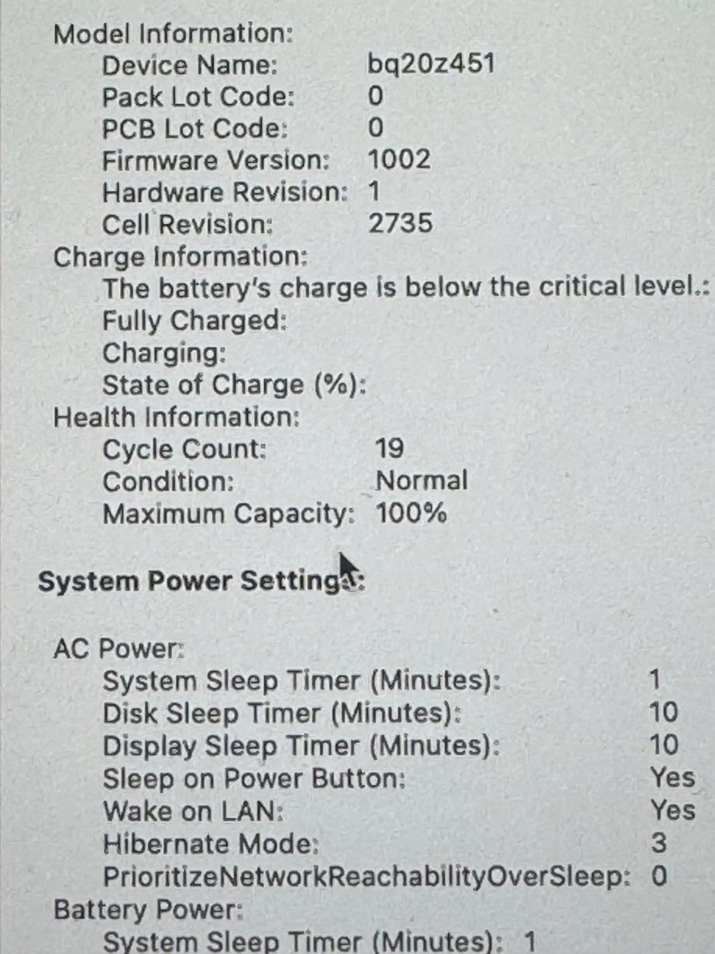 MacBook Air late 2020 7A93