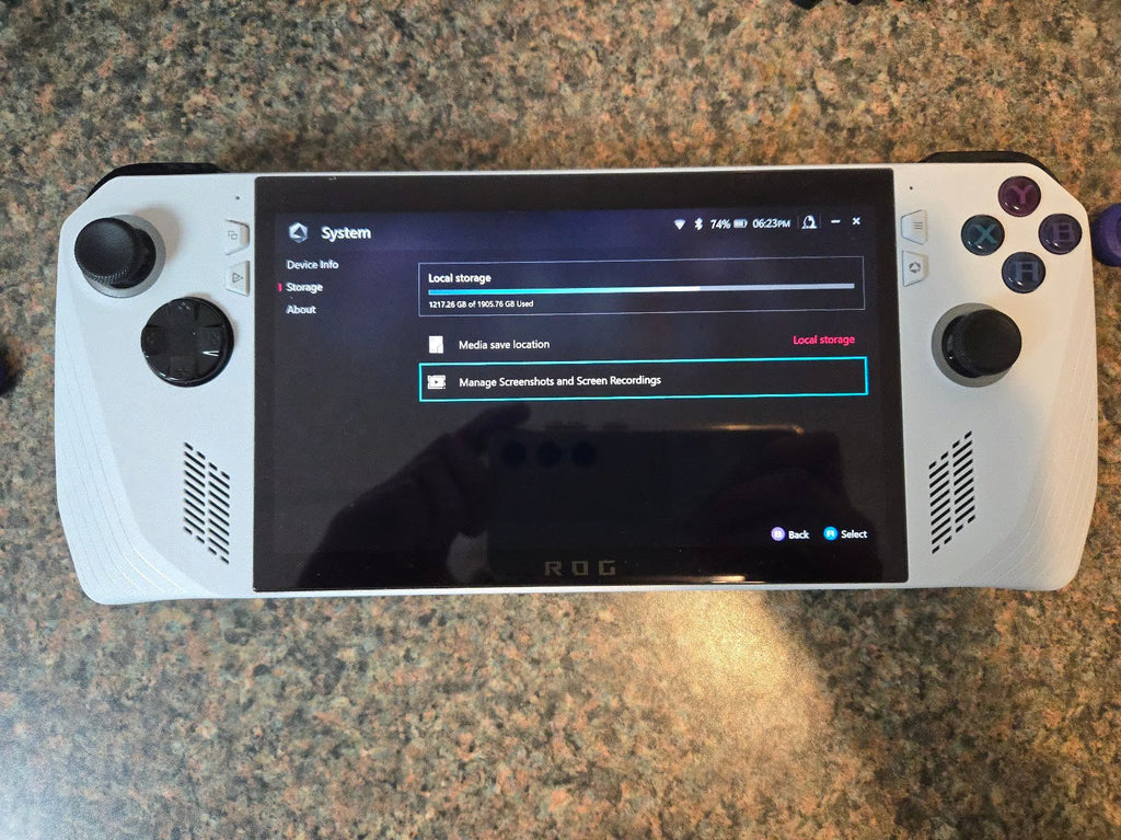 ASUS ROG Ally Z1 Extreme (Upgraded 2TB storage) with lots of accessories! 1Q61