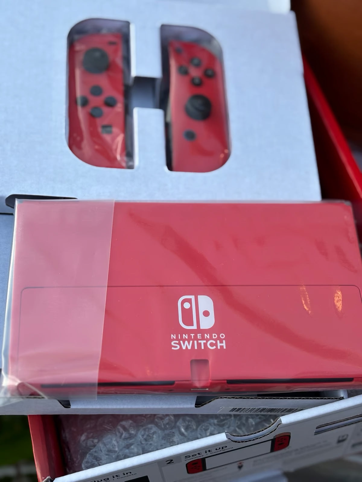 Nintendo Switch OLED with Red Console Limited Edition 9F88