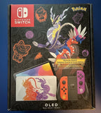 New Nintendo Switch OLED Pokemon Scarlet & Violet Special Edition US version NIB 6Z96