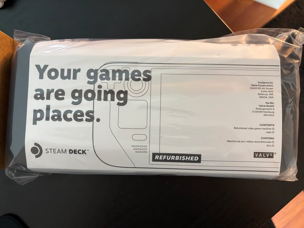 Steam Deck 256GB (Refurbished) *NEVER OPENED/USED* 9C27