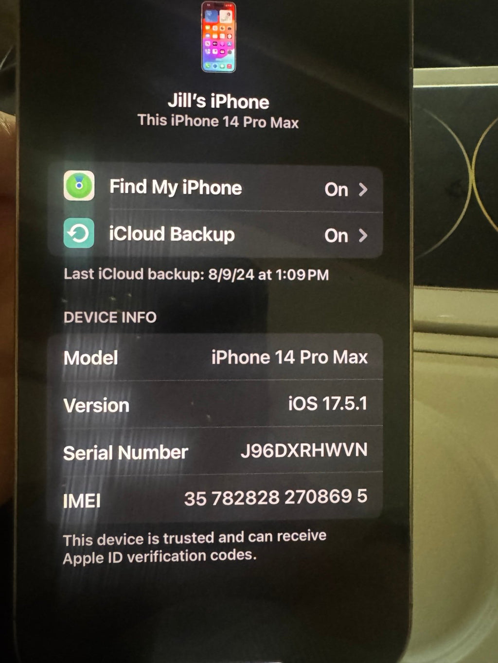 Apple iPhone 14 Pro Max 256 GB in Gold  Unlocked 5L29