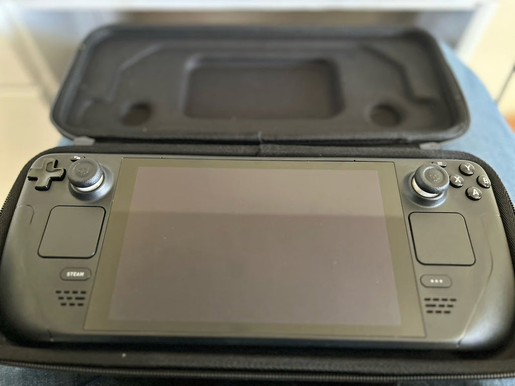 Valve Steam Deck w/ivoler docking station and thumbstick caps 9E77