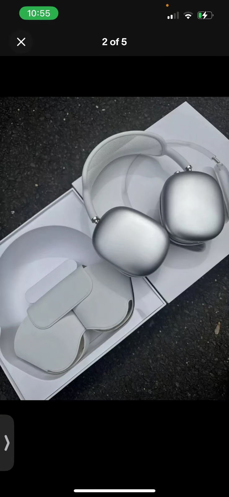 Apple AirPods Max with Smart Case in Silver 3X73