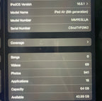 Apple iPad Air 5th Generation 64 GB in Blue 7O26