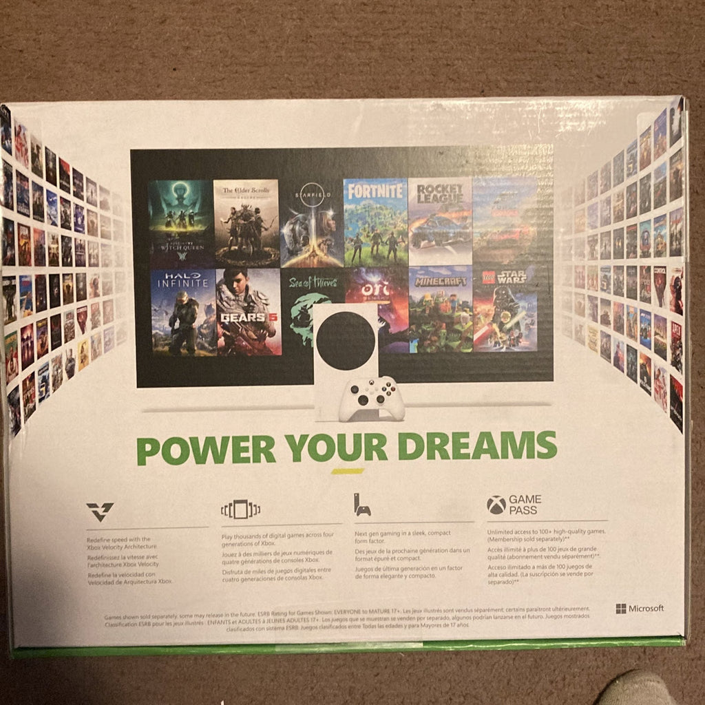 *new* Microsoft Xbox Series S Digital Edition White 512 GB Console 7N65