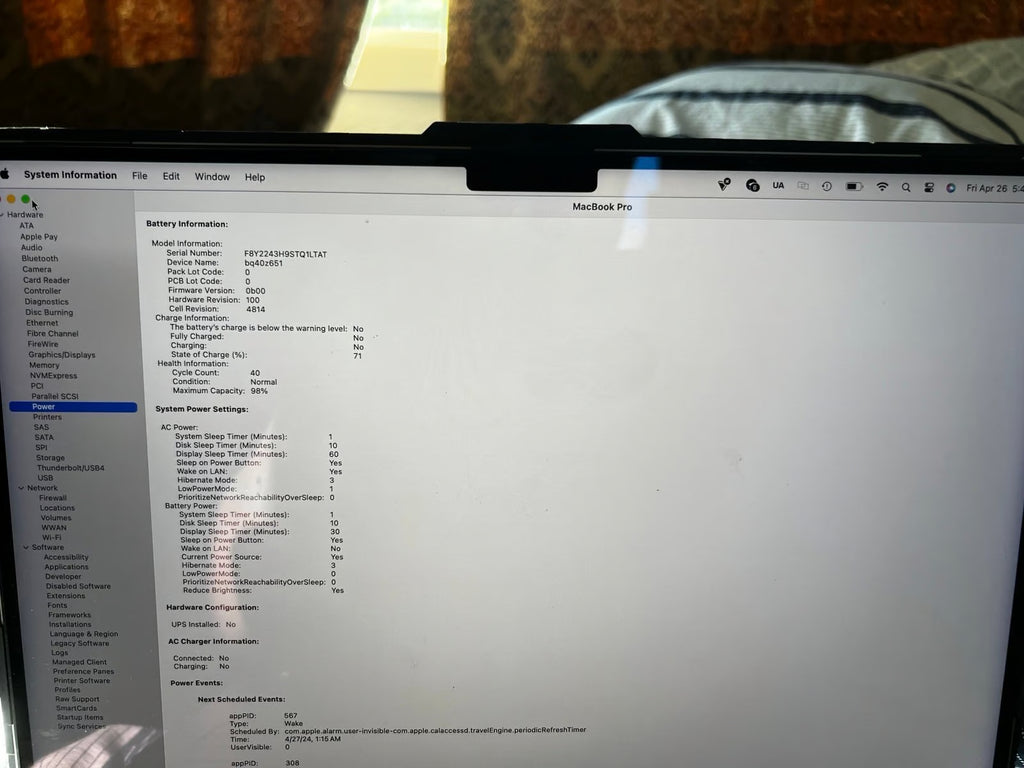 2021 14鈥?MacBook Pro M1 Pro 1TB 2Q53