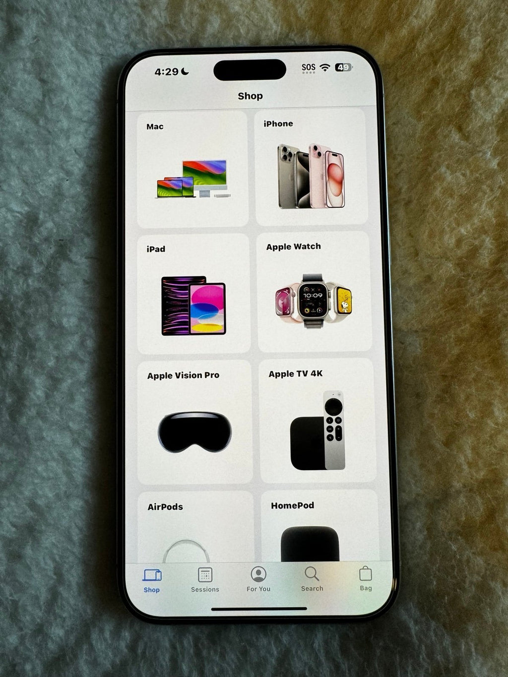 Like new Condition iPhone 15 Pro Max | White Titanium | 256GB | Includes Case 1T75