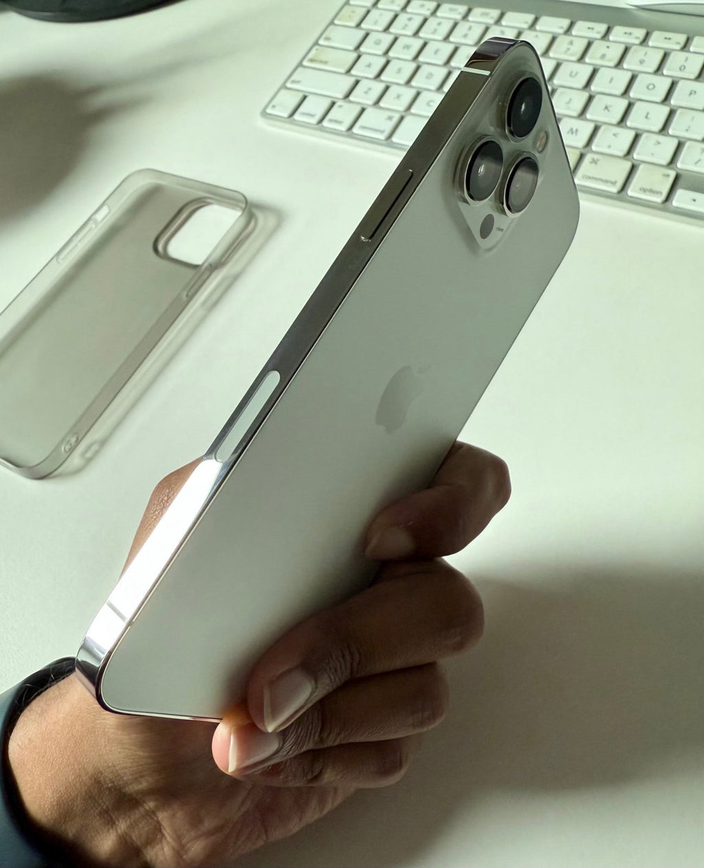 [Mint] iPhone 13 Pro Max 128 GB Unlocked - Silver 7C16