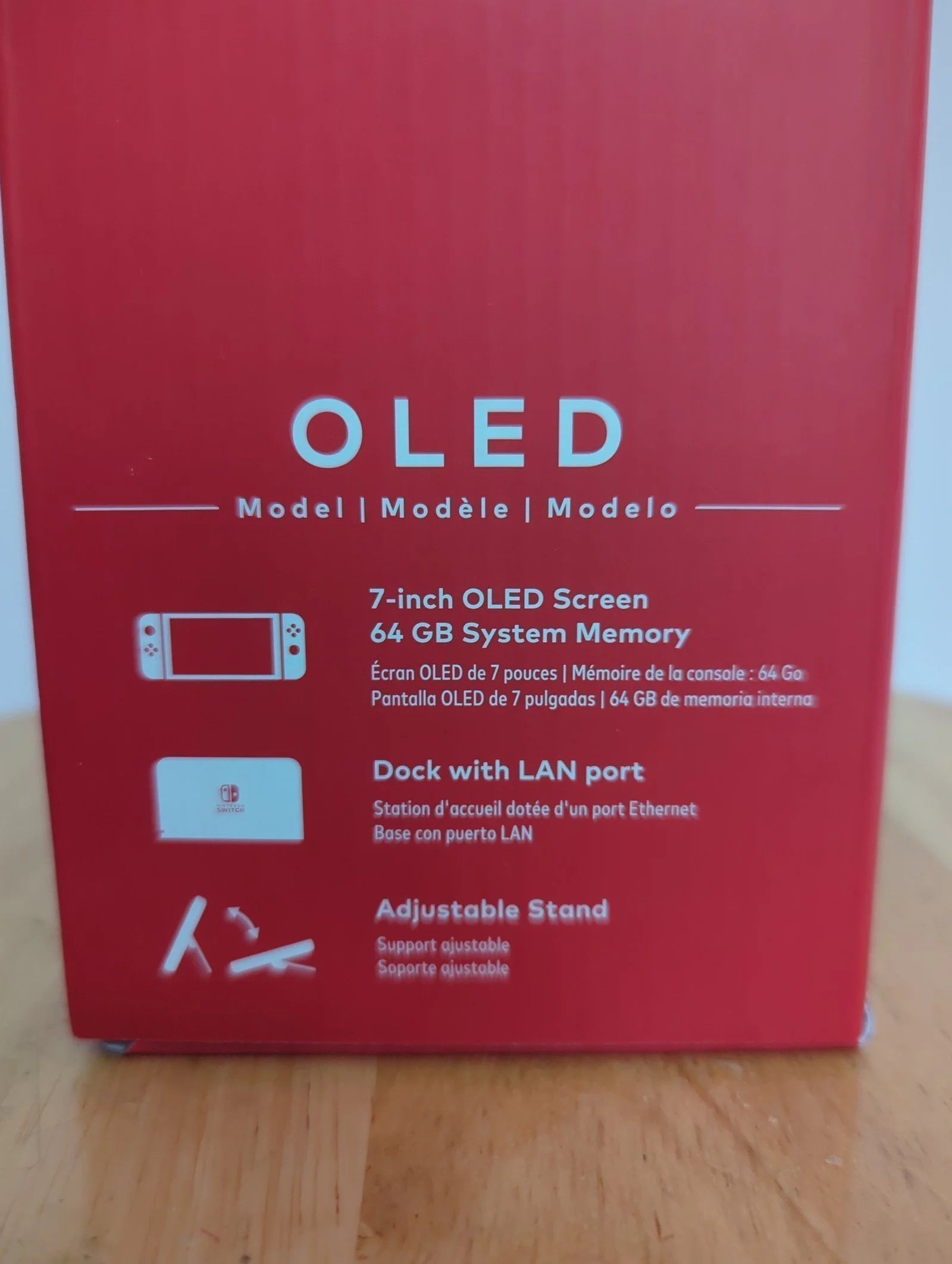 Nintendo Switch OLED (blue + red) 8L52