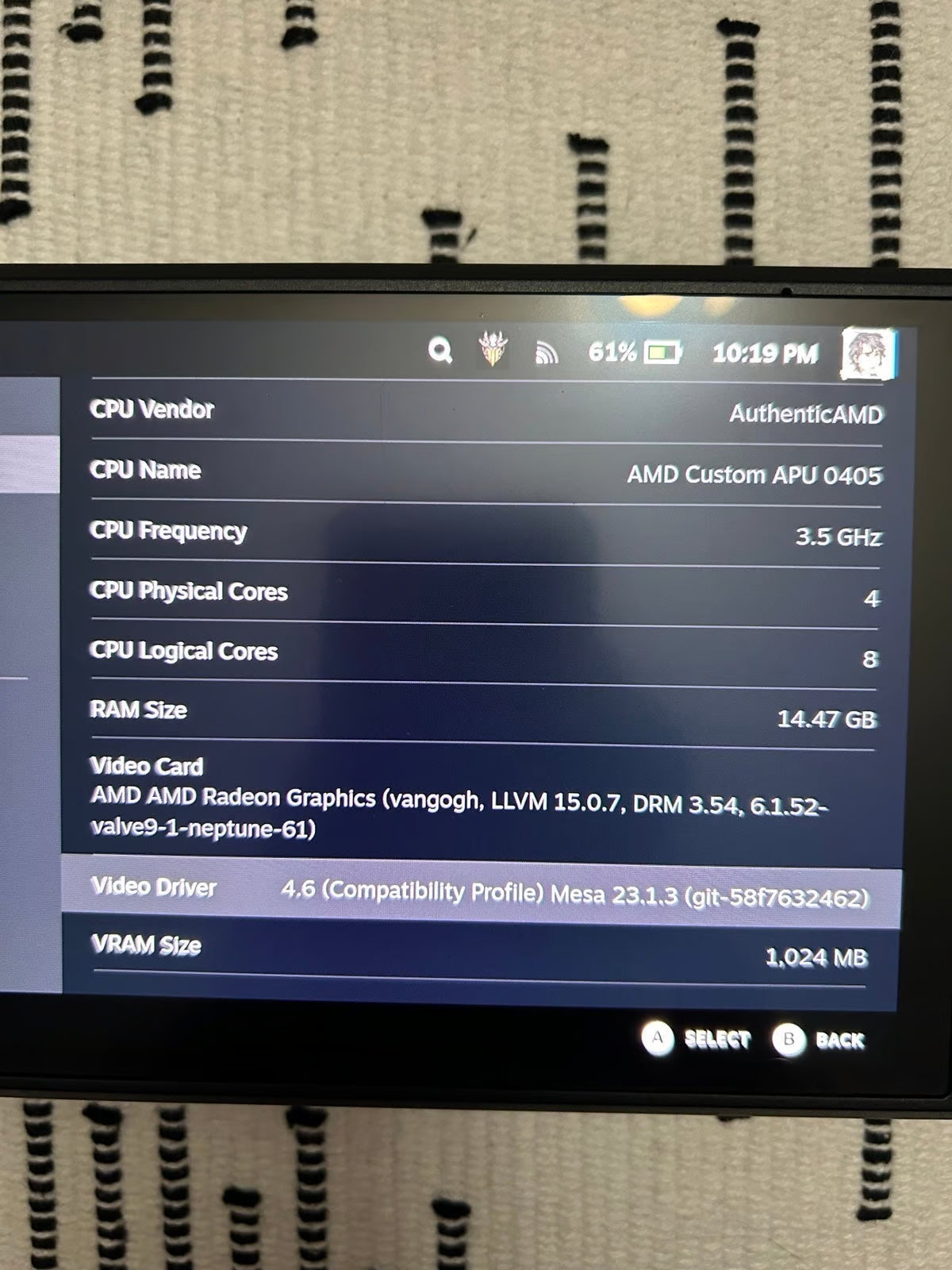 Valve Steam Deck 1 TB OLED 9P25