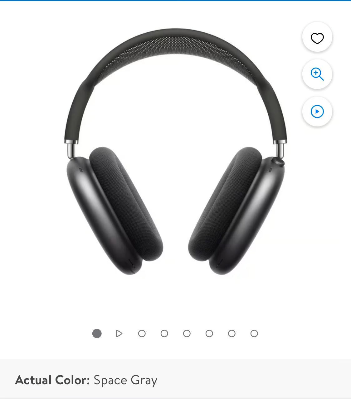 Apple Airpods MAX Space Gray -  New in Box. Noise Cancelling with Case 8Z28