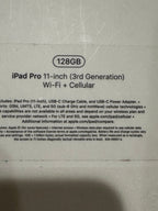 2021 Apple 11-inch iPad Pro M1 (Wi-Fi + Cellular 128GB) - Space Gray 2K69