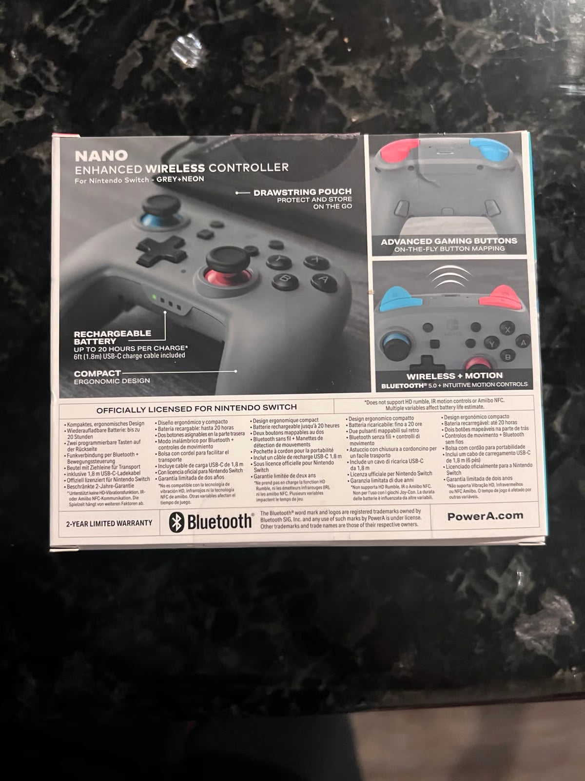 Nintendo switch oled bundle w/2 BRAND NEW WIRELESS CONTROLLERS 2K81