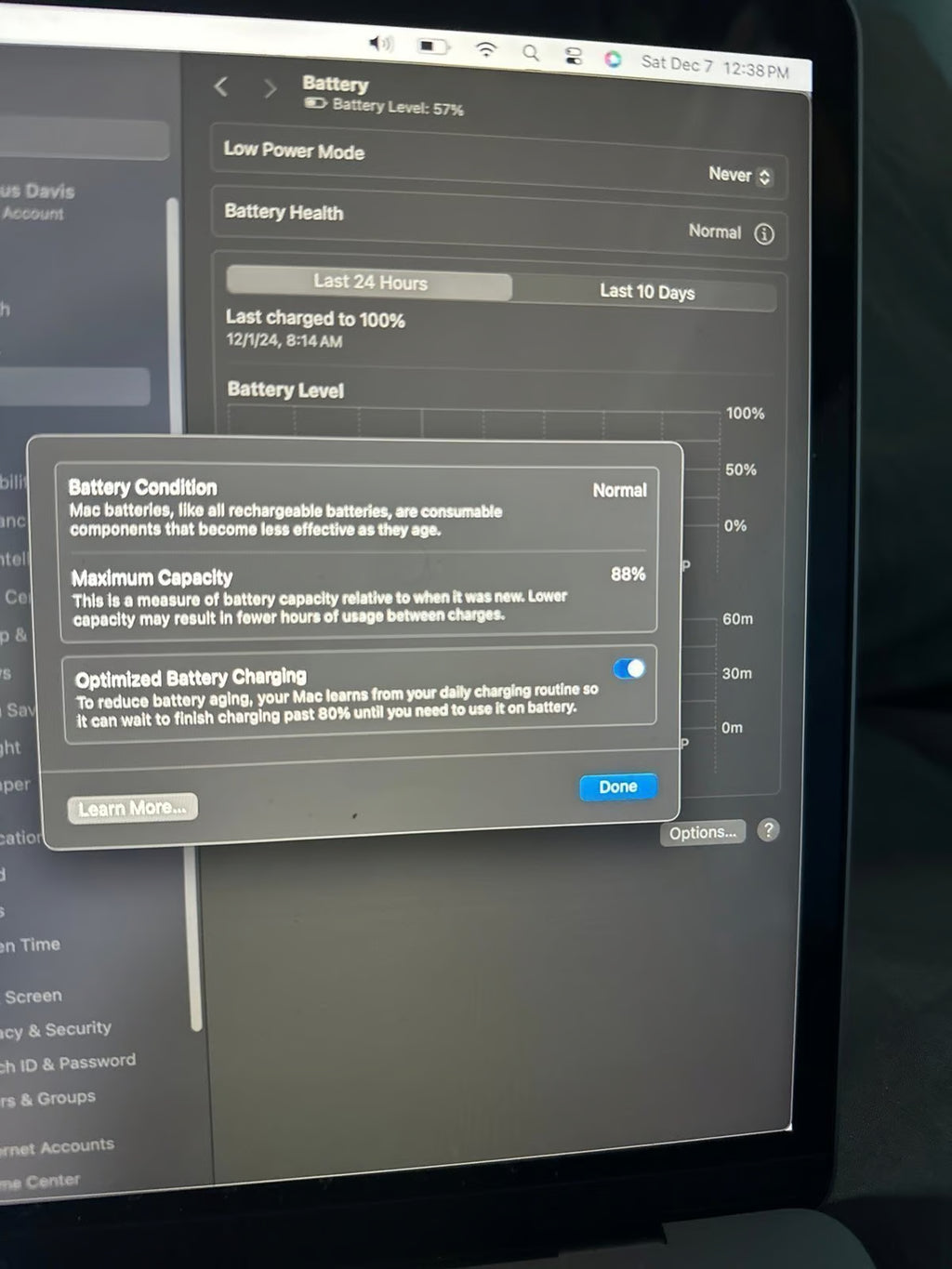 MacBook Pro 2022 M2 chip 6J21