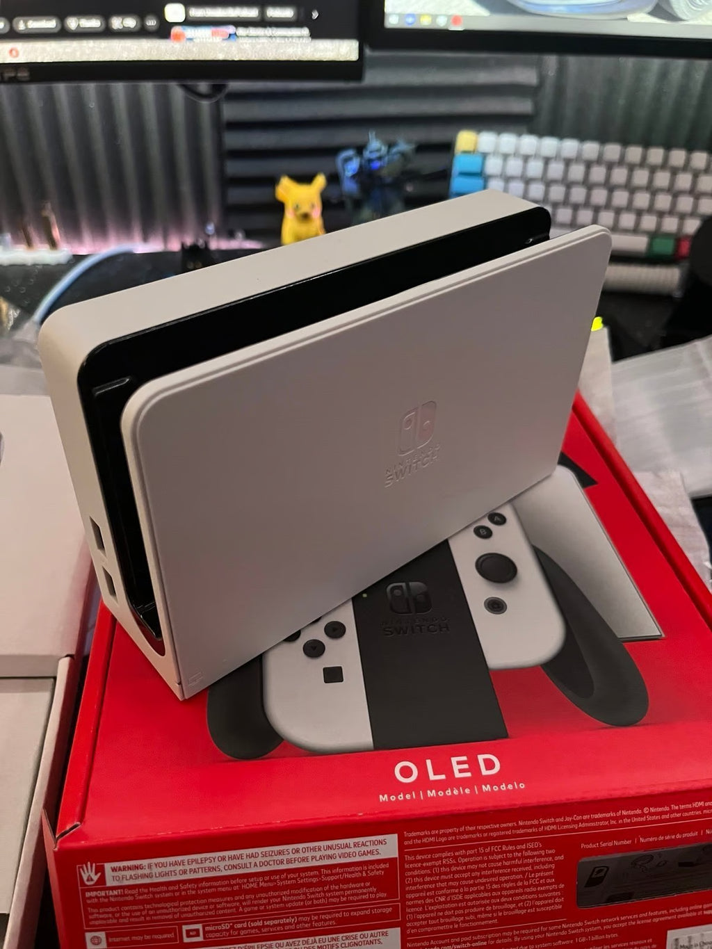 Nintendo Switch OLED White In Box 3N65