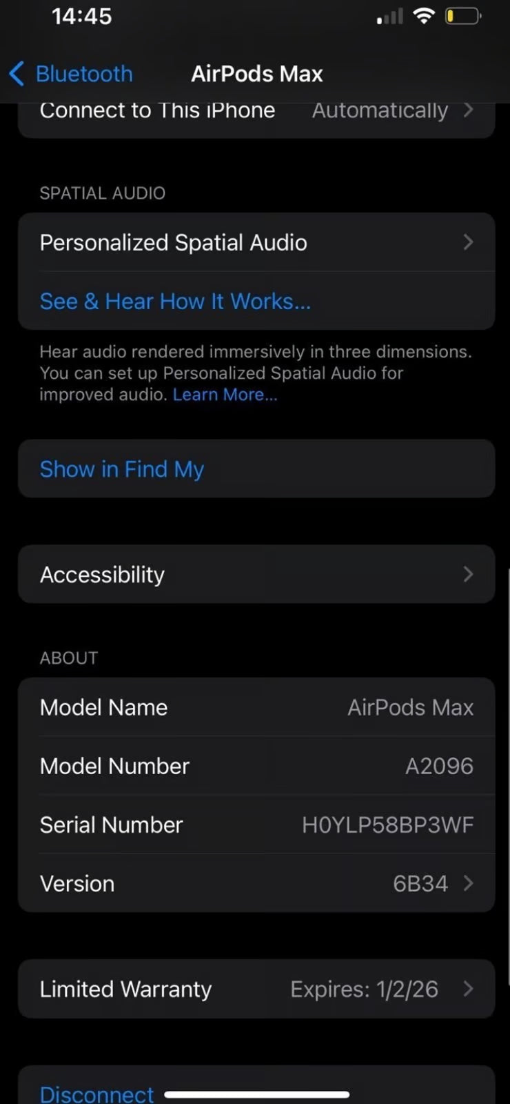 airpods max Silver 3F98