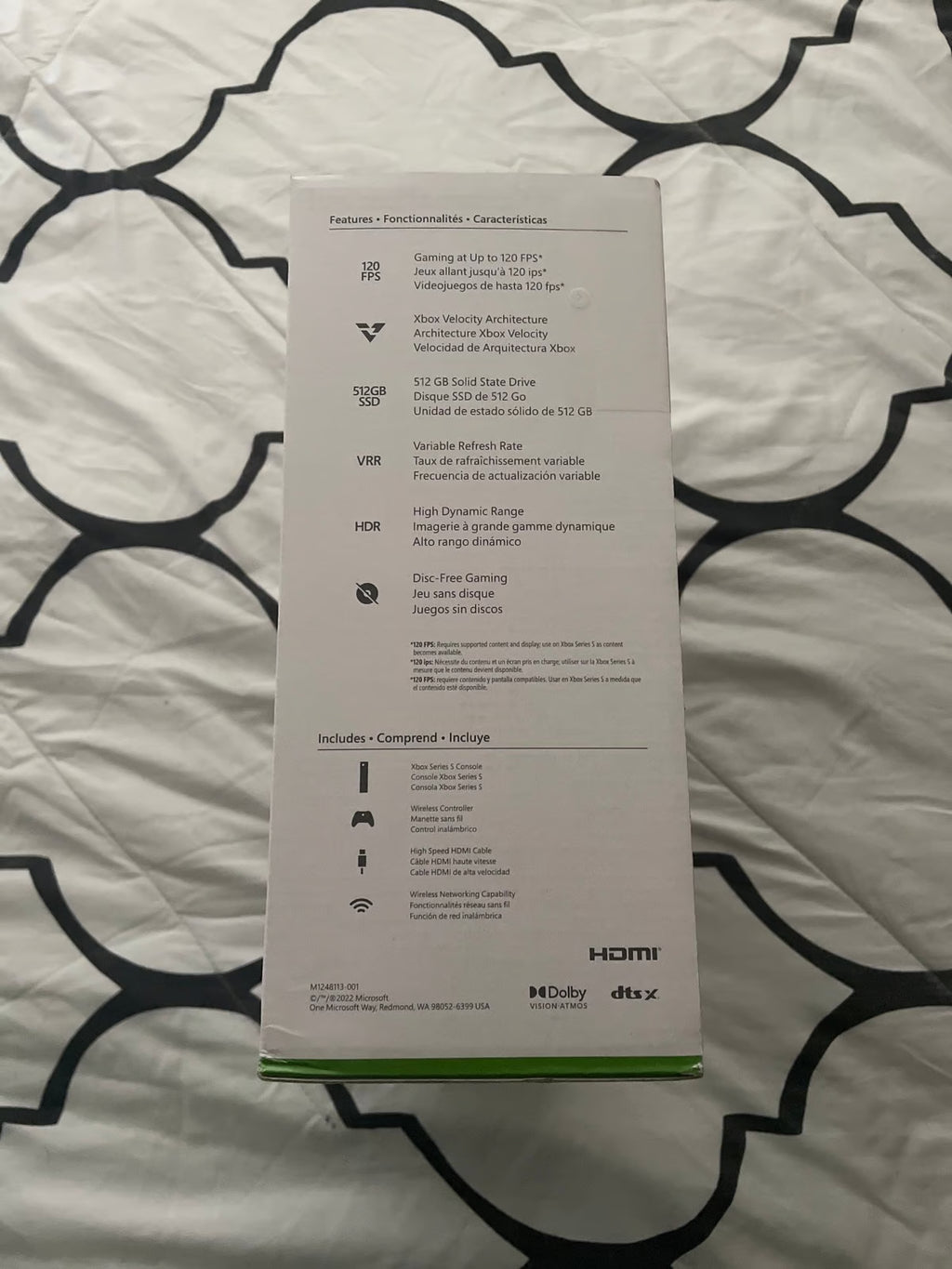 Xbox one series s 8W33