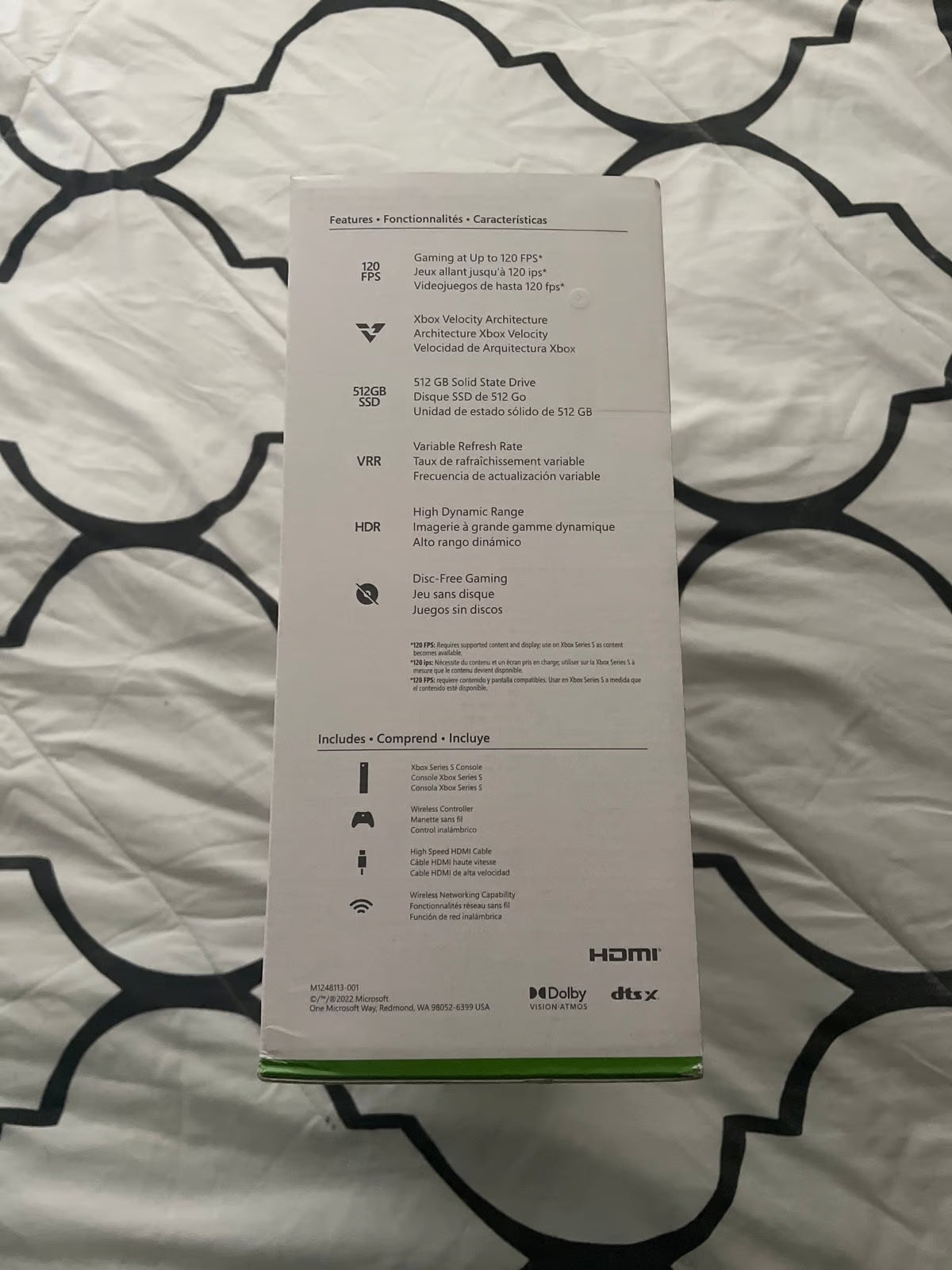 Xbox one series s 8W33