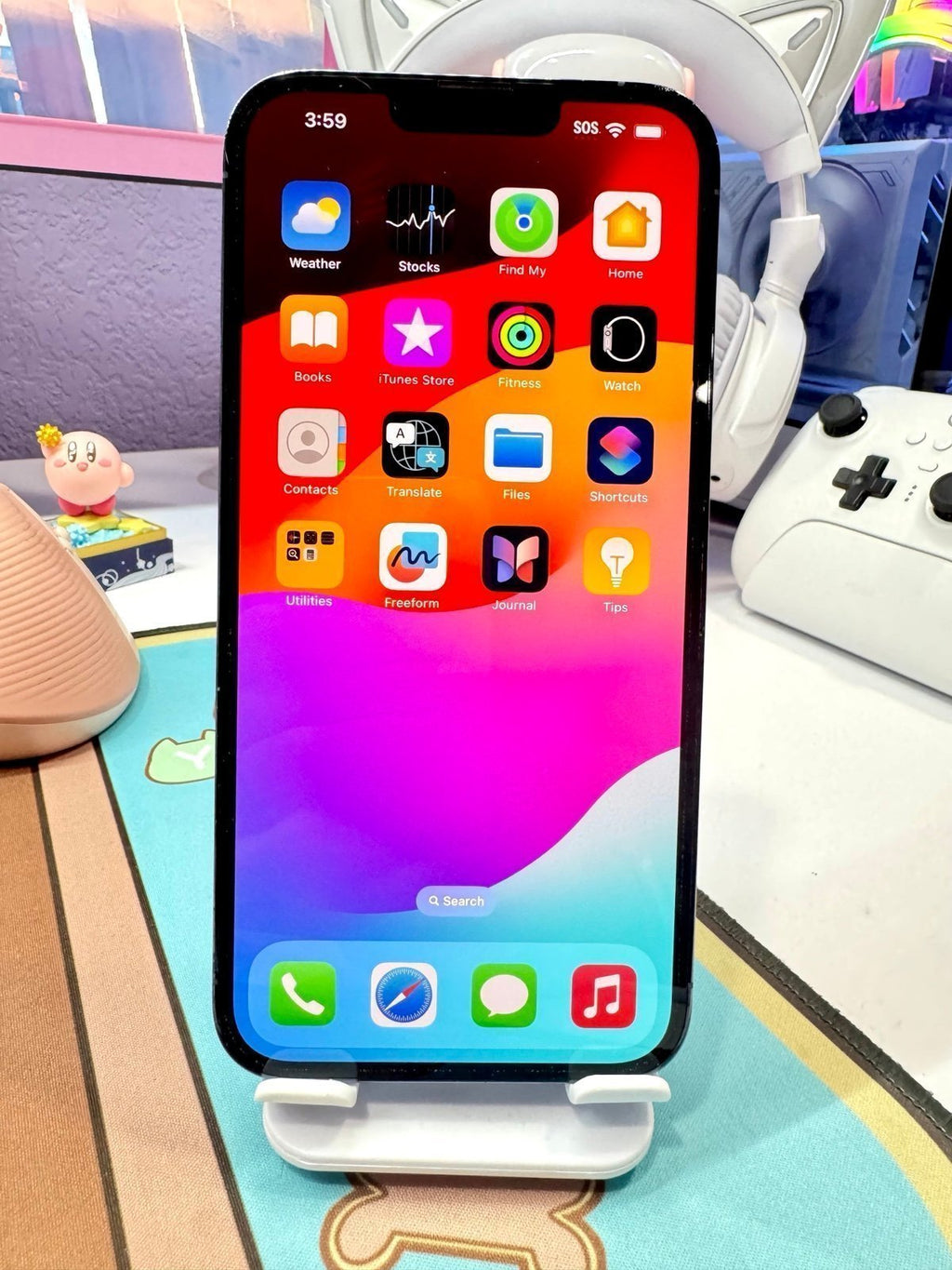 Apple iPhone 13 Pro Max 128 GB in Sierra Blue for Unlocked 8U21