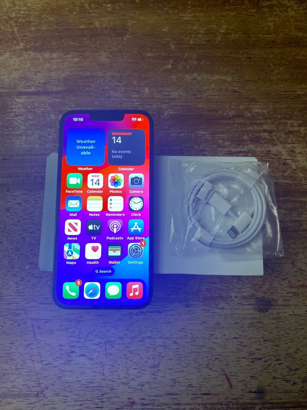 Apple iPhone 13 Pro 256 GB in Sierra Blue Unlocked 7M79