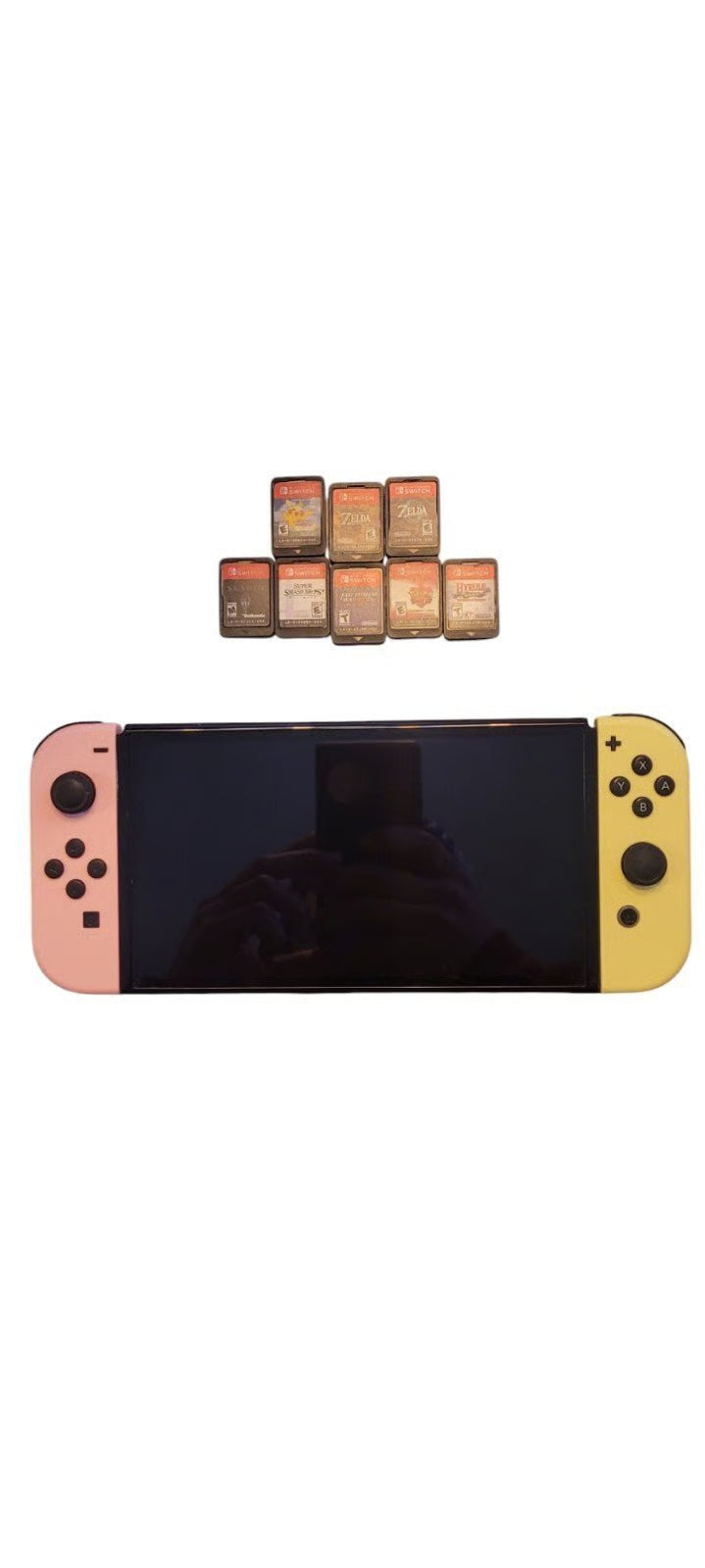 Nintendo Switch Oled with 8 Games 6D66
