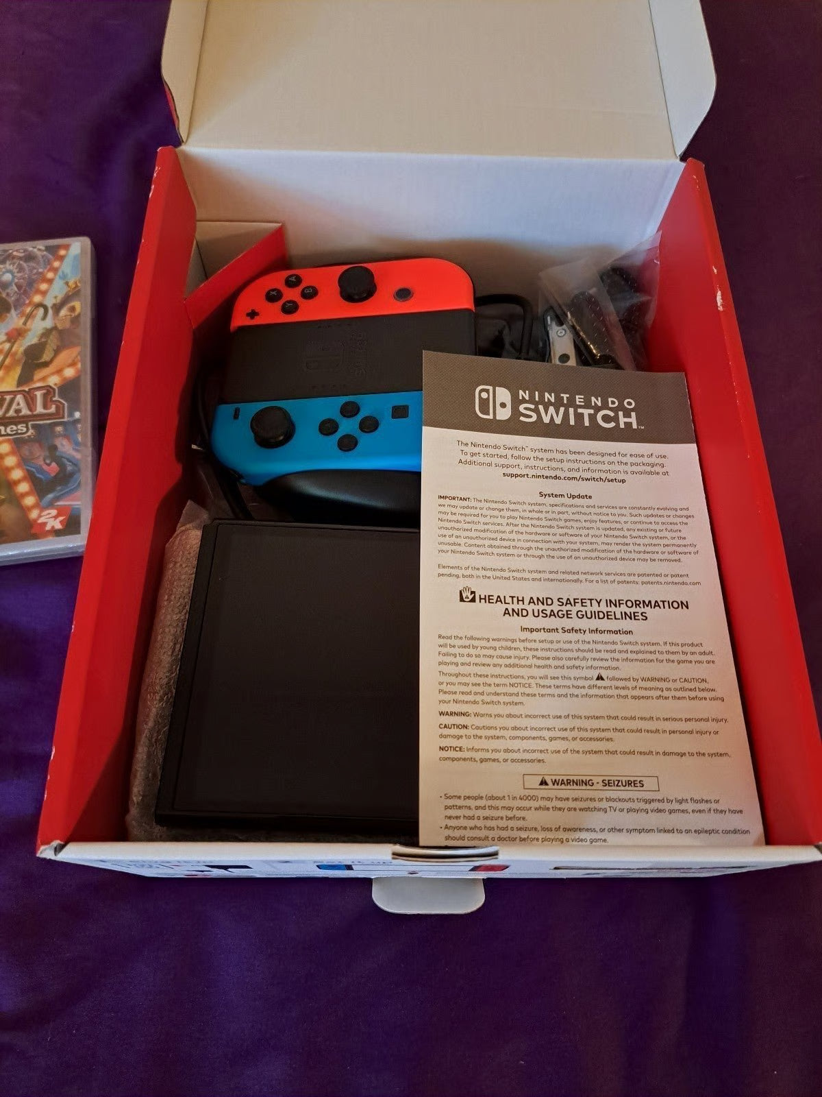 Nintendo Switch OLED 1H12