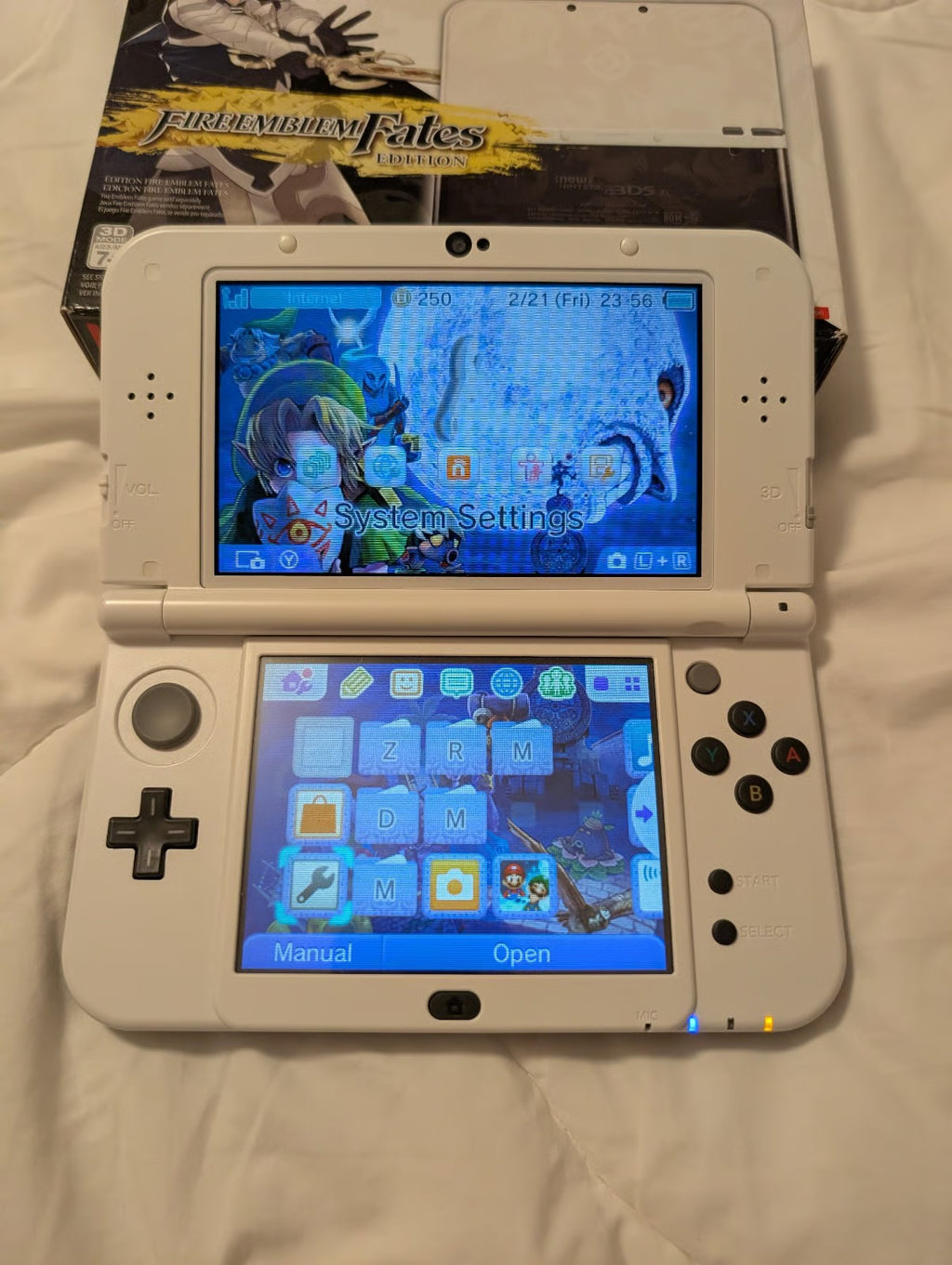 Nintendo 3DS XL fire emblem limited edition