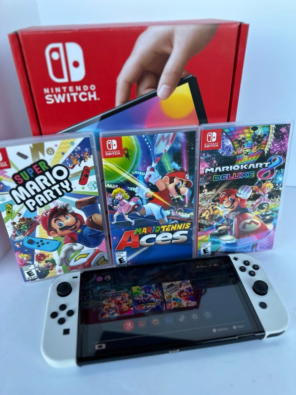 Nintendo Switch - OLED Model White set 9L82