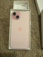 Pink iPhone 15 128g unlocked 6R75
